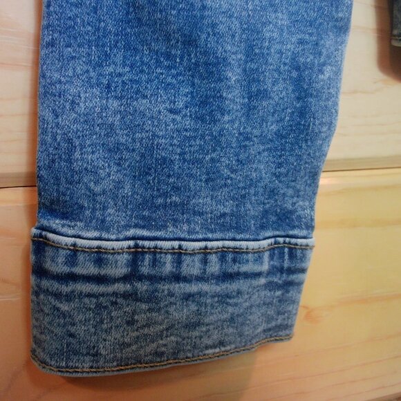 NWTS Aeropostale Blue Denim Jacket | Classic Button Front Jean Jacket SZ S - Picture 3 of 5